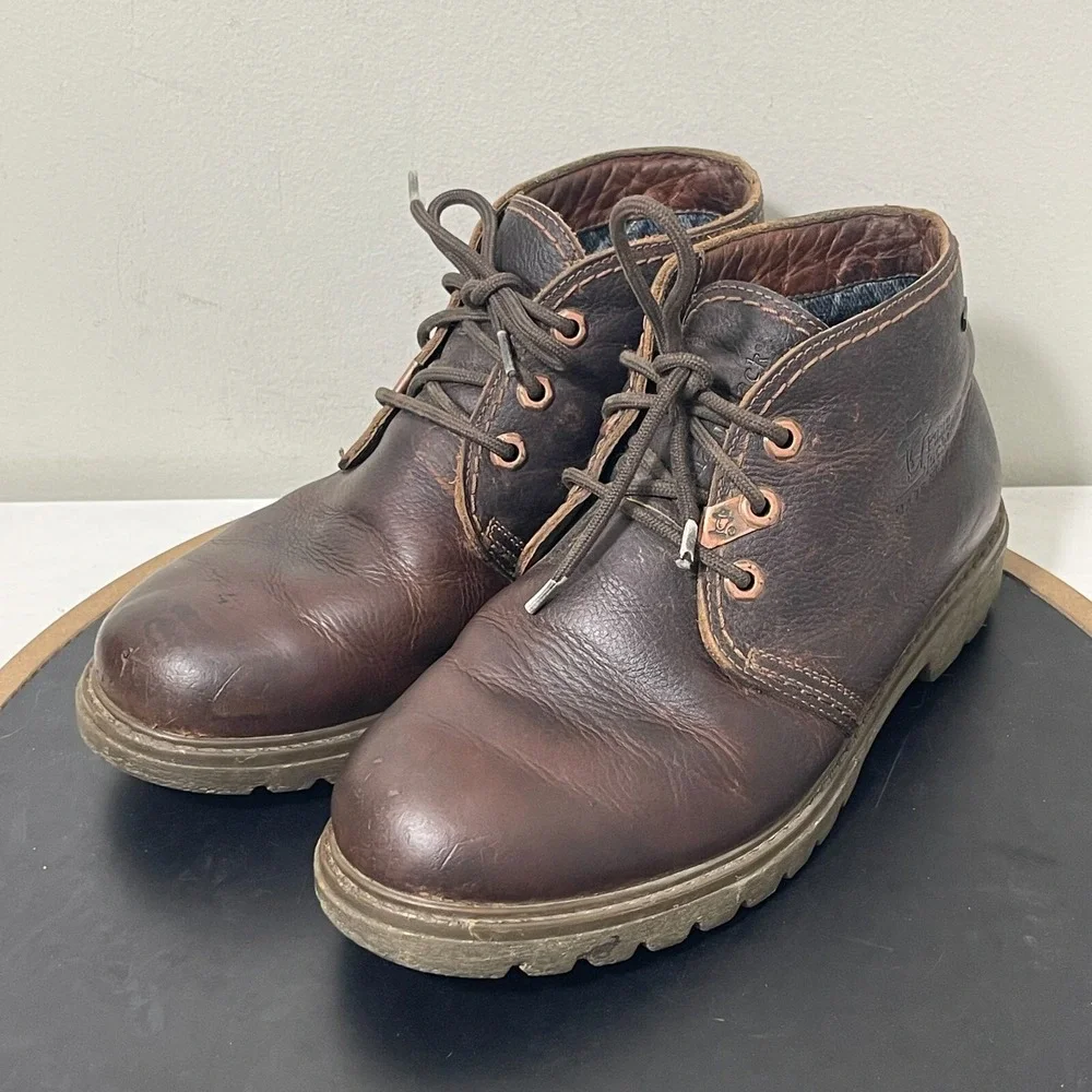 Panama Jack Bota Panama GTX C Men Size 7 - 40 Chukka Boot Brown Leather Outdoors